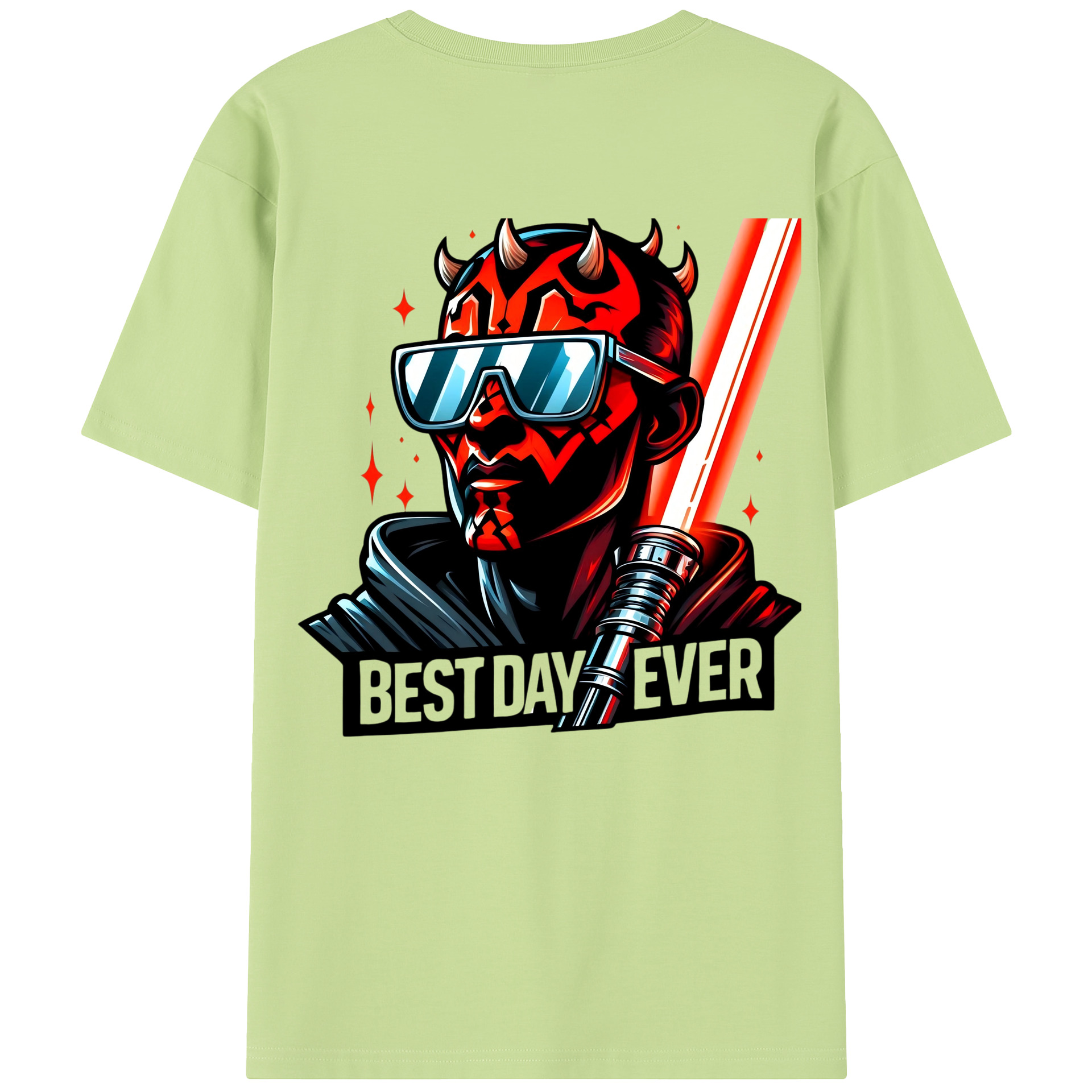 （画像用） スター・ウォーズ Star Wars 綿100％半袖Tシャツ（背面プリント）